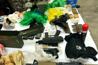 תפיסת אמל"ח רב בעוספיא