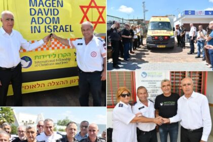 כסרא סמיע: ניידת טיפול נמרץ חדשה של מד"א החלה לפעול בסיוע הקרן לידידות בנקודת הזנקה חדשה של מד"א שנפתחה במועצה